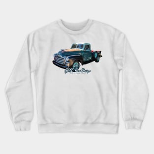 1954 GMC 100 Stepside Pickup Truck Crewneck Sweatshirt